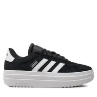 Buty dla dziewczynek - Sneakersy adidas VL Court Bold Lifestyle Kids IH4777 Czarny - miniaturka - grafika 1