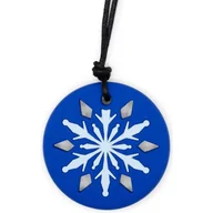 Gryzaki dla dzieci - BABY&TRAVEL Jellystone Designs Gryzak Płatek śniegu granatowy, 1szt. - miniaturka - grafika 1