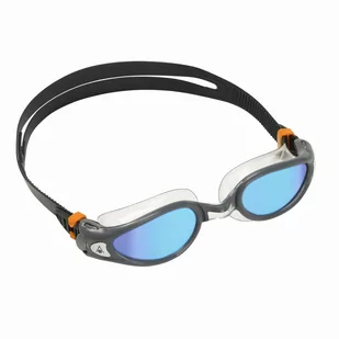 Aqua Sphere Okulary do pływania Kaiman Exo Blue Titanium szary - Pływanie - miniaturka - grafika 1