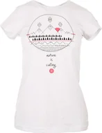 Koszulki i topy damskie - Hi-Tec Koszulka damska LADY WILMA white r. XS - miniaturka - grafika 1