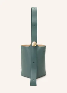 Loewe Torebka Pebble Bucket Medium gruen - Torebki damskie - miniaturka - grafika 1