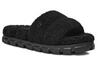 Kapcie damskie - UGG Damskie kapcie Cozetta Curly, czarny, 36 EU - miniaturka - grafika 1