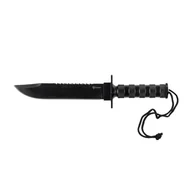 Noże - Nóż taktyczny rambo zestaw survivalowy 35,5 cm + rzutka - miniaturka - grafika 1