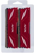 Pamięci RAM - AFOX GAMING DDR4 2X8GB 3200MHZ CL16 XMP2 RED AFLD416PH1CAD - miniaturka - grafika 1