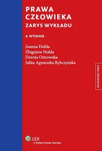 WOLTERS KLUWER POLSKA SP. Z.O.O PRAWA CZŁOWIEKA ZARYS WYKŁADU - Prawo - miniaturka - grafika 1