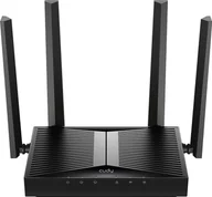 Routery - Cudy AP3000D punkt dostępowy WLAN 2402 Mbit/s Czarny - miniaturka - grafika 1