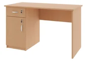 Meble do szkół i przedszkoli - Biurko szkolne z szafką i szufladą, Piotr - miniaturka - grafika 1