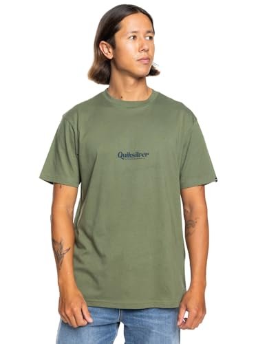 Quiksilver QS Simple Letter SS Koszulka męska (zestaw 1 sztuk)