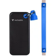Dyski SSD - Verbatim Pocket SSD 1TB Black/Blue 32191 - miniaturka - grafika 1