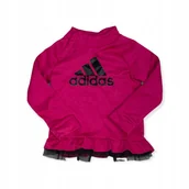 Bluzki damskie - Koszulka bluzka dziewczęca rękaw ADIDAS 6 lat - Adidas - miniaturka - grafika 1