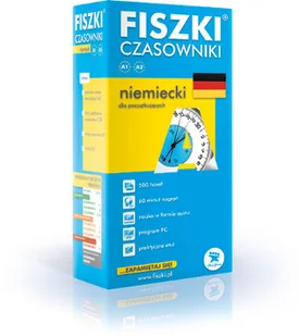 Cztery Głowy Fiszki Język  niemiecki - Czasowniki dla  początkujących - KINGA PERCZYŃSKA - Książki do nauki języka niemieckiego - miniaturka - grafika 2