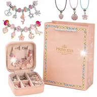 Zabawki kreatywne - ZESTAW DO ROBIENIA BRANSOLETEK NASZYJNIKÓW PREZENT - miniaturka - grafika 1