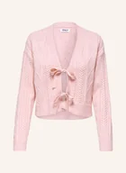 Swetry damskie - Only Kardigan pink - miniaturka - grafika 1