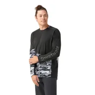 Bluzy na rower - Bluza rowerowa męska Smartwool Mountain Bike LS Jersey - miniaturka - grafika 1