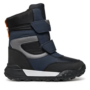Śniegowce Geox J Trekkyup Boy B Abx J46MBB 050FU C0673 M Granatowy - Buty dla chłopców - miniaturka - grafika 1