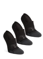 Odzież trekkingowa męska - Skarpety Under Armour UA Performance Tech 3-Pack Ultra Low Tab - black/black/jet gray - miniaturka - grafika 1