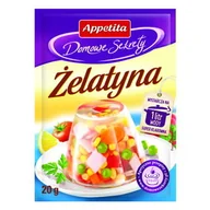 Dodatki do ciast w proszku - Appetita Domowe Sekrety Żelatyna spożywcza 20 g - miniaturka - grafika 1