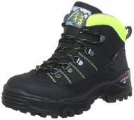 Buty dla chłopców - Diavolezza Sport Półbuty trekkingowe dla dzieci N3913 VERS.25 uniseks, wielokolorowy Black Yellow, 33 EU - miniaturka - grafika 1