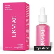 Serum do twarzy - Ukviat Pink Anti Stress Facial Serum Różowe serum antystresowe 30 ml - miniaturka - grafika 1