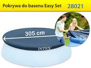 Akcesoria do basenów - Intex Plandeka do basenu Easy Set 305 cm 28021 - miniaturka - grafika 1