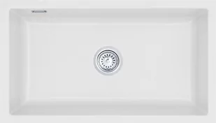 Zlewozmywak ceramiczny SYSTEMCERAM Mera 80 U Satin Korek automatyczny 5370 02 20 - Zlewozmywaki - miniaturka - grafika 1