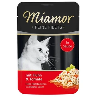 Miamor Feine Filets W Saszetkach, 24 X 100 G - Kurczak Z Pomidorami - Mokra karma dla kotów - miniaturka - grafika 3