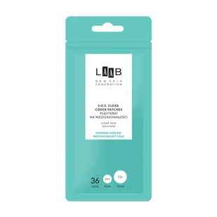AA Laab Clear Skin Solution SOS Clear Cover Patches Plasterki na niedoskonałości - Żele i maści lecznicze - miniaturka - grafika 1