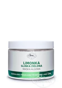 Jadwiga Maska algowa do cery trądzikowej, tłustej, mieszanej Limonka i Glinka Zielona 500 ml - Maseczki do twarzy - miniaturka - grafika 1