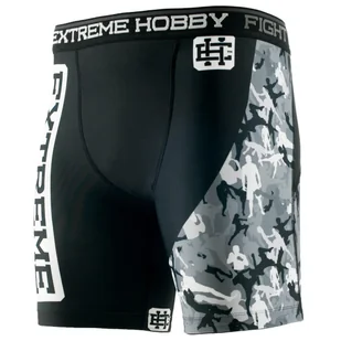 Spodenki Męskie Sportowe do MMA BJJ Termoaktywne Vale Tudo COMBAT GAME - Spodnie sportowe męskie - miniaturka - grafika 1