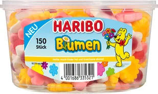 Haribo, żelki owocowe Kwiatki, mix smaków, 1 kg, 150 sztuk - Żelki - miniaturka - grafika 1