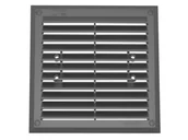 Akcesoria do wentylacji i klimatyzacji - KRATKA WENTYLACYJNA 215*215MM GRAFIT - miniaturka - grafika 1