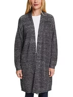 Swetry damskie - ESPRIT Damski kardigan z dzianiny, 450/Petrol Blue, XXL - miniaturka - grafika 1