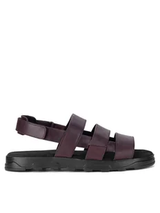 Badura Sandały MOTTU-288 MI08 Bordowy - Sandały męskie - miniaturka - grafika 1