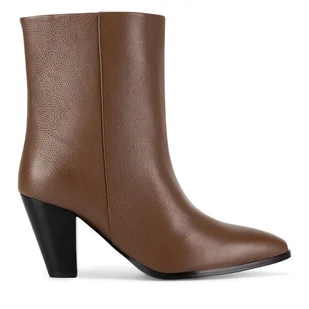 Botki Gino Rossi HANYIA-116027 Brązowy - Botki damskie - miniaturka - grafika 1