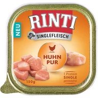 Mokra karma dla psów - 10x 150g RINTI Singlefleisch, Czyste mięso z kurczaka, karma mokra dla psa - miniaturka - grafika 1