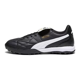 PUMA Unisex King Top Tt Buty piłkarskie, Puma Czarny Puma biały Puma złoty, 44.5 EU - Piłka nożna - miniaturka - grafika 1