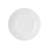 Wyposażenie lokali gastronomicznych - MONA Spodek do Cappuccino, średnica 14,5 cm, porcelana, 24 szt - miniaturka - grafika 1