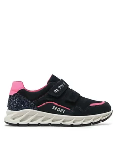Primigi Sneakersy 3874511 D Granatowy - Buty dla dziewczynek - miniaturka - grafika 1