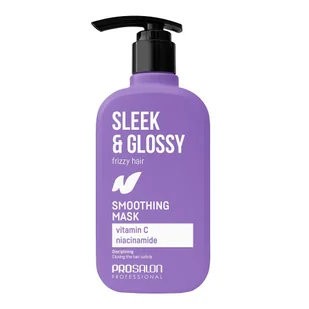 Sleek & Glossy wygładzająca maska do włosów 375ml - Maski do włosów - miniaturka - grafika 1