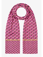 Apaszki i szaliki damskie - More & More Szal w kolorze kremowo-różowo-fioletowym - 180 x 70 cm - miniaturka - grafika 1