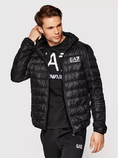 Kurtki męskie - Emporio Armani EA7 Kurtka puchowa 8NPB02 PN29Z 1200 Czarny Regular Fit - grafika 1