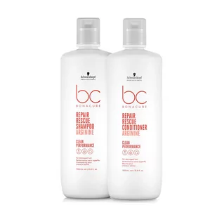 Schwarzkopf BC Repair Rescue, zestaw XL regenerujący, 2x1000ml - Zestawy kosmetyków damskich - miniaturka - grafika 1