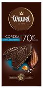 Czekolada - Czekolada gorzka Premium 70% kakao Karmel i sól morska Wawel 100g - miniaturka - grafika 1