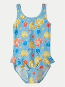 Stroje kąpielowe dla dziewczynek - Reima Strój kąpielowy Korfu 5200132A Niebieski - miniaturka - grafika 1