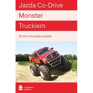Karta podarunkowa WYJĄTKOWY PREZENT Monster Truck Przygoda na Torze - Kody i doładowania cyfrowe - miniaturka - grafika 1