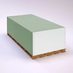 Płyta gipsowo-kartonowa impregnowana EcoGips 1200x2000x12,5 mm GKBI typ H2 - Inne materiały budowlane - miniaturka - grafika 1