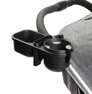 Akcesoria do wózków - Uniwersalny uchwyt do wózka 3w1 na kubek telefon drobiazgi - miniaturka - grafika 1