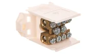 Inne akcesoria elektryczne - Hager POLO Zacisk rozgałęźny 1-biegunowy 80A 1x254x16mm2 K03SN K03SN - miniaturka - grafika 1