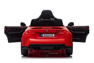 Auto Na Akumulator Bmw M4 Czerwone - Pojazdy elektryczne dla dzieci - miniaturka - grafika 14