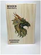 Puzzle - Puzzle Drewniane A4 Smok Strażnik - miniaturka - grafika 1